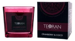 Αρωματικό κερί Cranberry Coco 210gr της Teoran