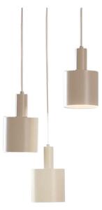 Lindby - Ovelia 3 Round Κρεμαστό φωτιστικό Beige Lindby