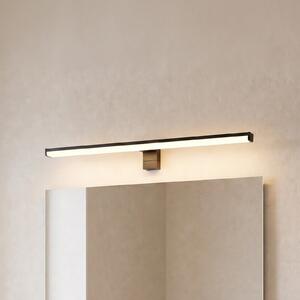 Trio Lighting Φωτιστικό τοίχου Lino LED, μαύρο ματ/λευκό, Μαύρο, Μπάνιο, Μέταλλο, σύγχρονο