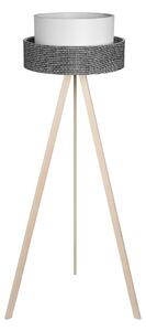 Φωτιστικό Δαπέδου Heronia FLW-01/HK-10 09-0243 Black/White