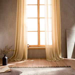 Κουρτίνα (140x280) Με Τρουκς Gofis Home Combe Gold Beige 502/04