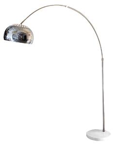 Φωτιστικό Δαπέδου Aca Matilda MF7026R1W Chrome/Marble