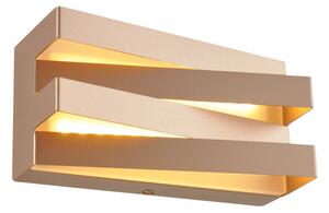 Απλίκα Τοίχου Led Aca Milano V80LEDW20DG Dark Gold