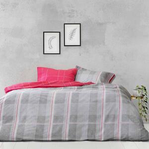 Κουβερλί Υπέρδιπλο (220x245) Kocoon Plaid Grey