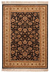 Χαλί Διαδρόμου (80x140) Βιοκαρπέτ Isfahan 3783B Black/ Cream