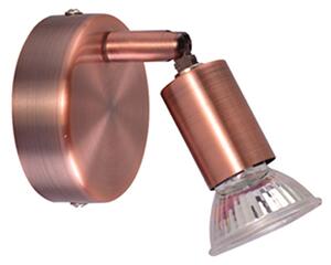 Σποτ Μονόφωτο Homelighting Saba 77-3546 Copper