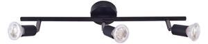 Σποτ Τρίφωτο Homelighting Saba 77-3556 Black