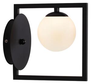 Απλίκα Τοίχου Aca Quadro OD91221W Black