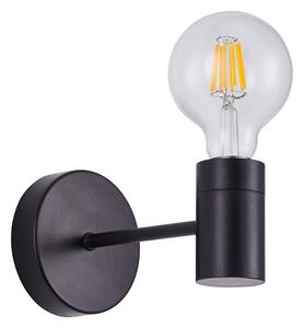 Απλίκα Τοίχου Homelighting Adept Tube 77-8253 Black