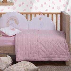 Κουβερλί Λίκνου (80x110) Nef-Nef Baby Shy Pink