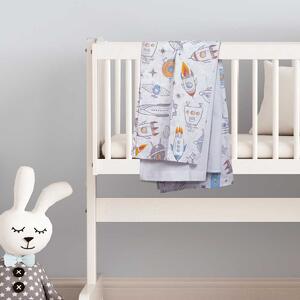 Σεντόνια Λίκνου (Σετ) Das Home Baby Fun Line 4877