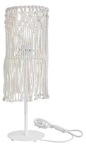 Πορτατίφ Heronia Macrame 01 Handmade 31-1118 Rope/White