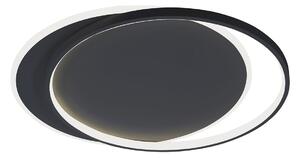 Φωτιστικό Πλαφονιέρα Led Viokef Evelyn Black 4301901