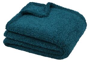 Κουβέρτα Fleece Ημίδιπλη (180x220) S-F Montreal Petrole P3C681006