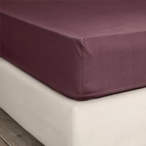 Σεντόνι Μονό Επίπεδο (160x260) Nima Unicolors SS24 DEEP BORDEAUX