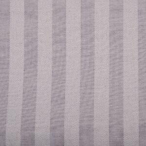 Ζεύγος Μαξιλαροθήκες (50x70) Viopros Satin Stripe 850 ΓΚΡΙ