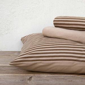 Σεντόνια Μακό Υπέρδιπλα (Σετ) Nima Bed Linen Suave SS2021 BROWN