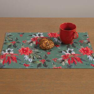 Χριστουγεννιάτικο Σουπλά 2 Όψεων (33x48) Nef-Nef Homeware Mistletoe