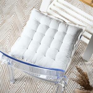 Μαξιλάρι Καρέκλας 2 Όψεων (38x38+4) S-F Helios White CUD092005GAL
