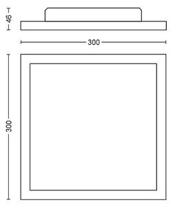 Philips - LED Dimmable φωτιστικό οροφής Hue AURELLE LED/19W/230V + RC