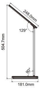 LED Dimmable λάμπα αφής με ασύρματη φόρτιση JOY LED/6W/230V+USB λευκό