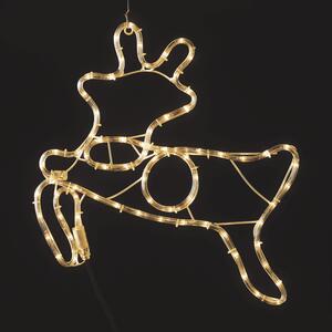 "REINDEER" 72 LED ΣΧΕΔΙΟ 3m ΜΟΝΟΚΑΝΑΛ ΦΩΤΟΣΩΛ ΘΕΡΜΟ ΛΕΥΚΟ IP44 47x49cm 1.5m ΚΑΛΩΔ