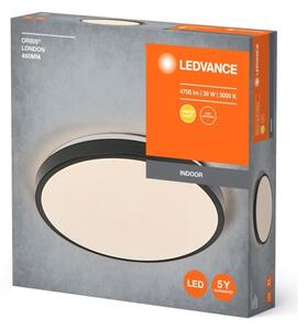 Ledvance - Φωτιστικό οροφής LED ORBIS LONDON LED/36W/230V μαύρο