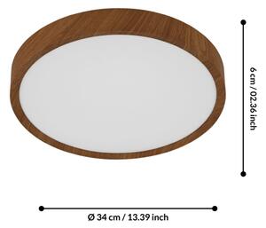 Eglo 75628 - Φωτιστικό οροφής LED GIGLIO LED/14,6W/230V