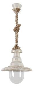 Φωτιστικό Οροφής Κflp-100K 31-1102 Mix-Rope White-Bronze Heronia