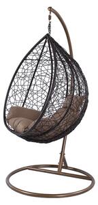 NEST11 ΚΑΦΕ 94Χ107/Φ102Χ200εκ. ΜΕΤΑΛΛΙΚΗ - (94Χ107/Φ102Χ200εκ.), Χρώμα: ΚΑΦΕ - ZITA PLUS