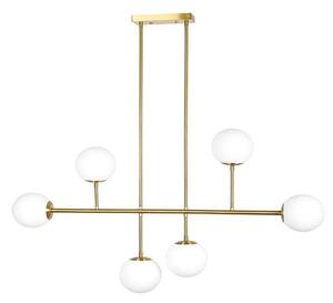 Φωτιστικό Οροφής SE 110-6 77-4491 Prato Pendant Brass Gold Homelighting