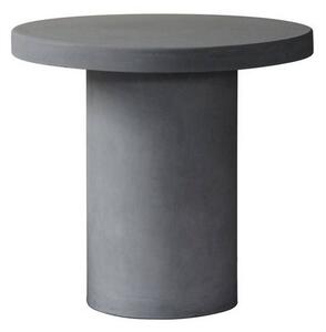 Τραπέζι Concrete Cylinder Cement Grey Ε6207 D.80 H.75cm