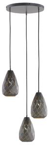 Φωτιστικό Οροφής Onyx 301300342 Anthracite-Gold Trio Lighting