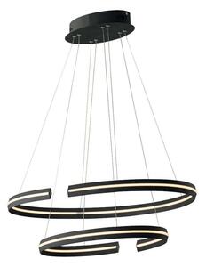 Φωτιστικό Οροφής Led-Clarke-S80 Black Luce Ambiente Design