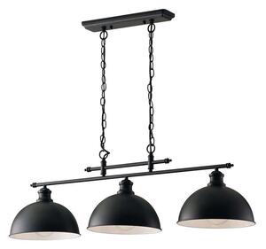 Φωτιστικό Οροφής - Ράγα I-Charleston-S3 Black Luce Ambiente Design