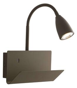 Φωτιστικό Τοίχου - Απλίκα Με Usb I-Gulp-AP FNG Brown Luce Ambiente Design