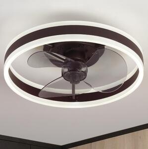 Brilagi-LED Ρυθμιζόμενο φωτιστικό με ανεμιστήρα LED/30W/230V 3000-6500K μαύρο+DO