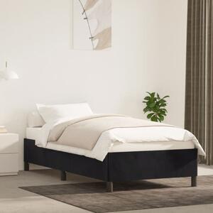 VidaXL Πλαίσιο Κρεβατιού Boxspring Μαύρο 100 x 200 εκ. Βελούδινο