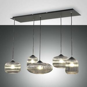 Φωτιστικό Οροφής Gillis 3627-48-126 Transparent Grey Fabas Luce