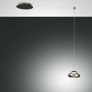 Φωτιστικό Οροφής Led Arabella 3547-41-126 Transparent Grey Fabas Luce