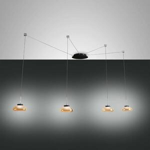 Φωτιστικό Οροφής Led Arabella 3547-49-125 Amber Fabas Luce