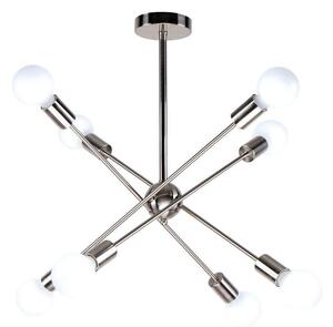 Φωτιστικό Οροφής Gwen 77-8096 75x75x57 Nickel Homelighting