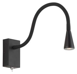 Φωτιστικό Τοίχου-Απλίκα Led Koko 4157500 Black Viokef