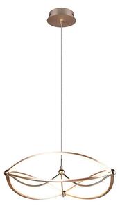 Φωτιστικό Οροφής Charivari 321210108 SMD-LED D62x150cm Brass Trio Lighting