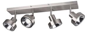 Φωτιστικό Οροφής-Σποτ Leon 60x19x16cm Nickel Mat 800700407 Trio Lighting