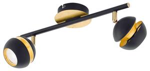 Φωτιστικό Σποτ Led 95483 Black - Gold Nocito Eglo