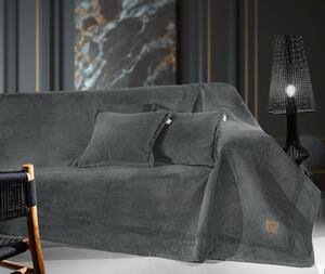 Ριχτάρι Τετραθέσιος Suede Microfiber Rubicon Anthracite 170x350εκ. Guy Laroche