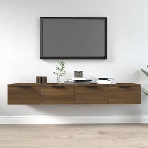 VidaXL Ντουλάπια Τοίχου 2 τεμ. Καφέ δρυς 68x30x20 εκ. Επεξ. Ξύλο