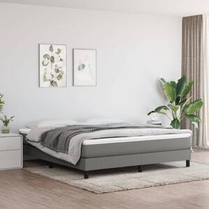 VidaXL Πλαίσιο Κρεβατιού Boxspring Σκούρο Γκρι 180x200 εκ. Υφασμάτινο