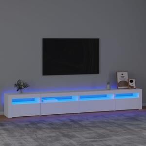 VidaXL Έπιπλο Τηλεόρασης με LED Λευκό 270 x 35 x 40 εκ